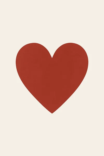 Affiche Coeur Rouge