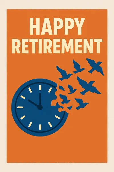 Affiche Départ Retraite