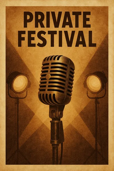 Affiche Festival Privé
