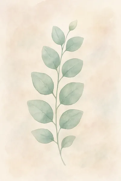 Affiche Branche Eucalyptus