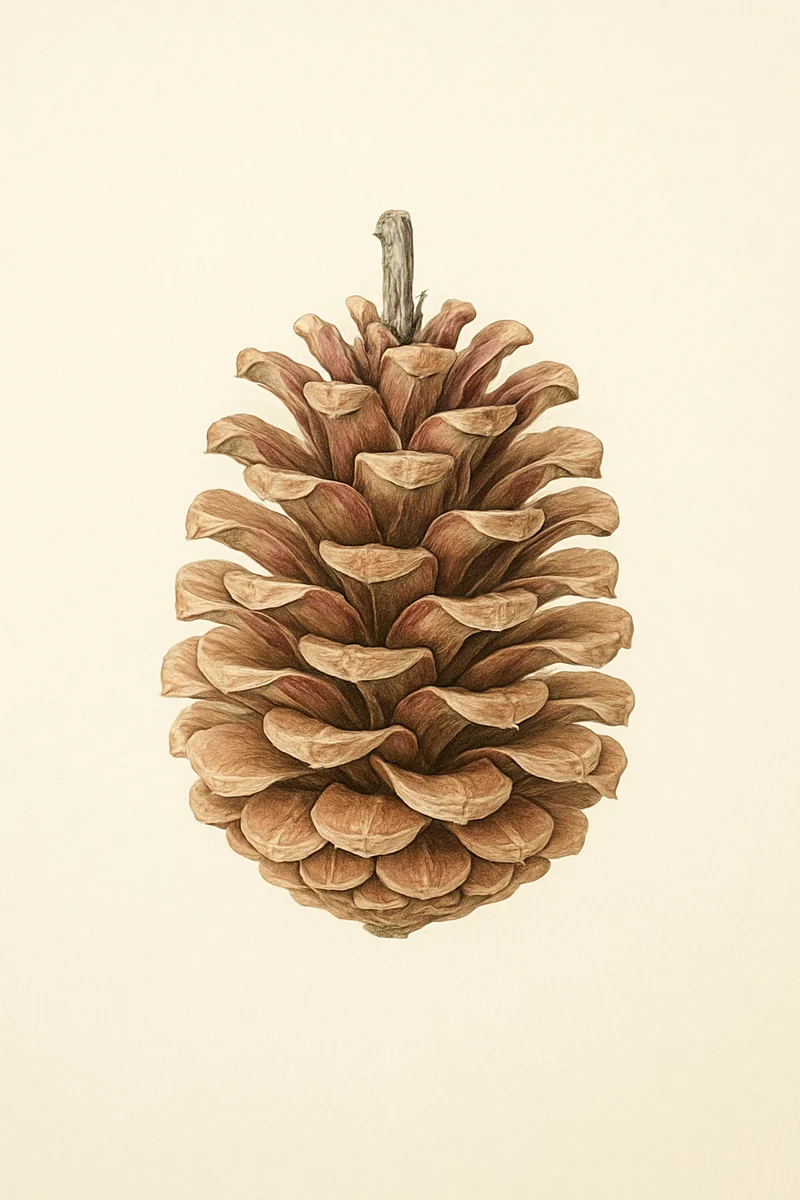 Affiche Pomme de Pin