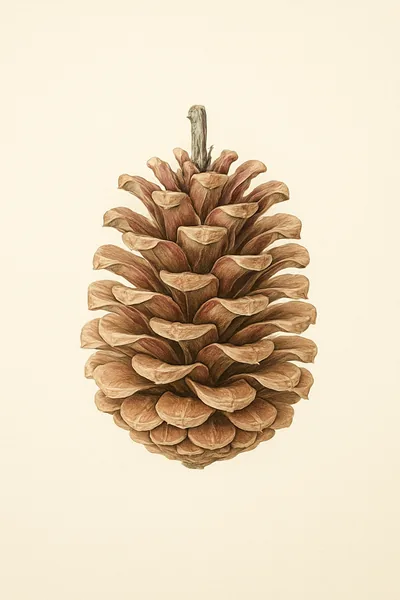 Affiche Pomme de Pin