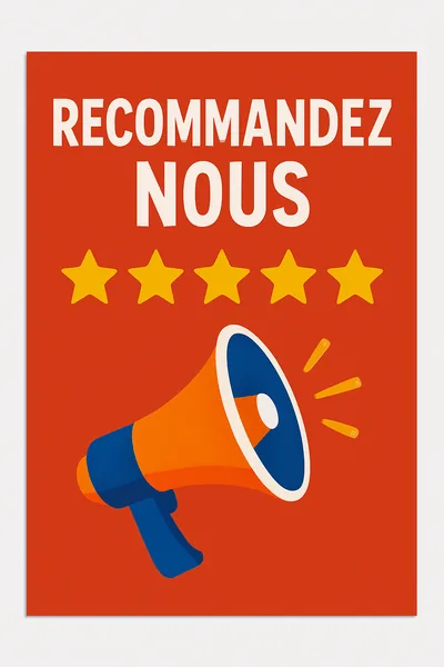 Affiche Recommandez Nous