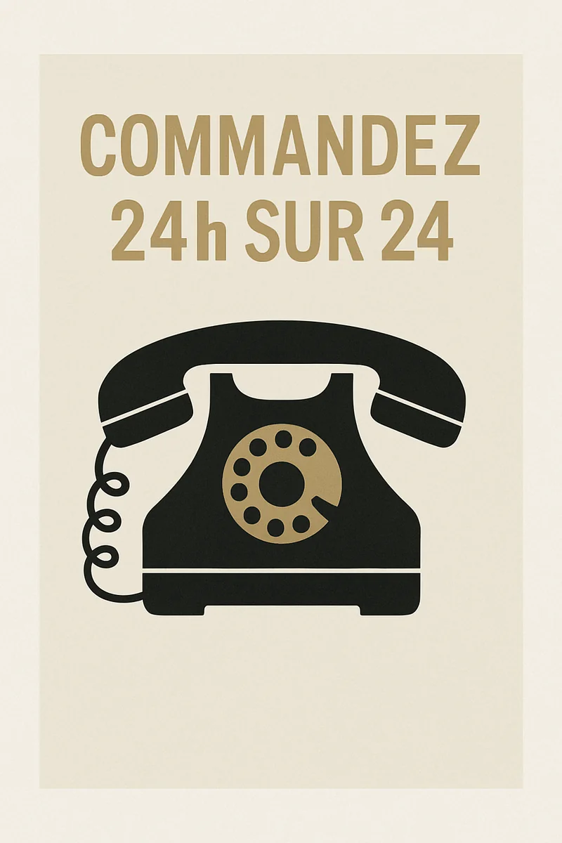 Affiche Click Collect 24h