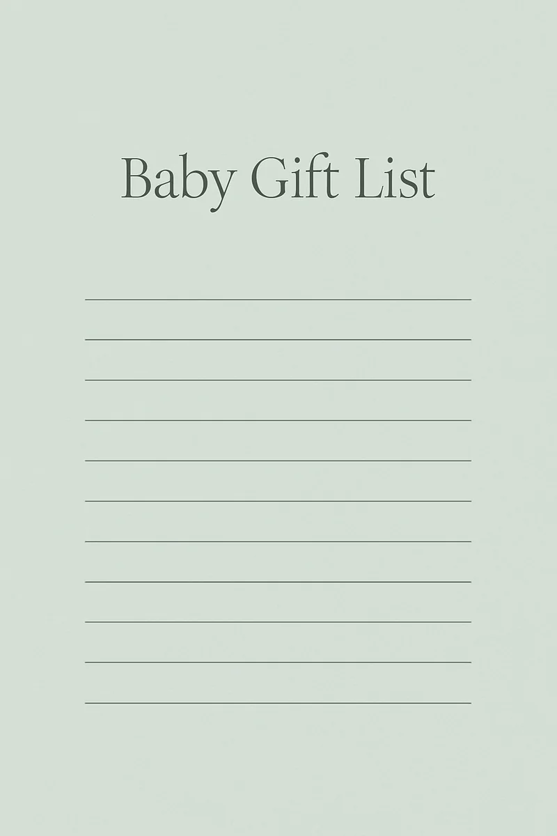 Affiche Liste Naissance