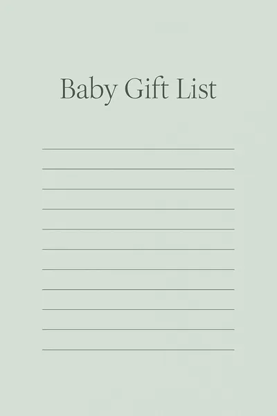 Affiche Liste Naissance
