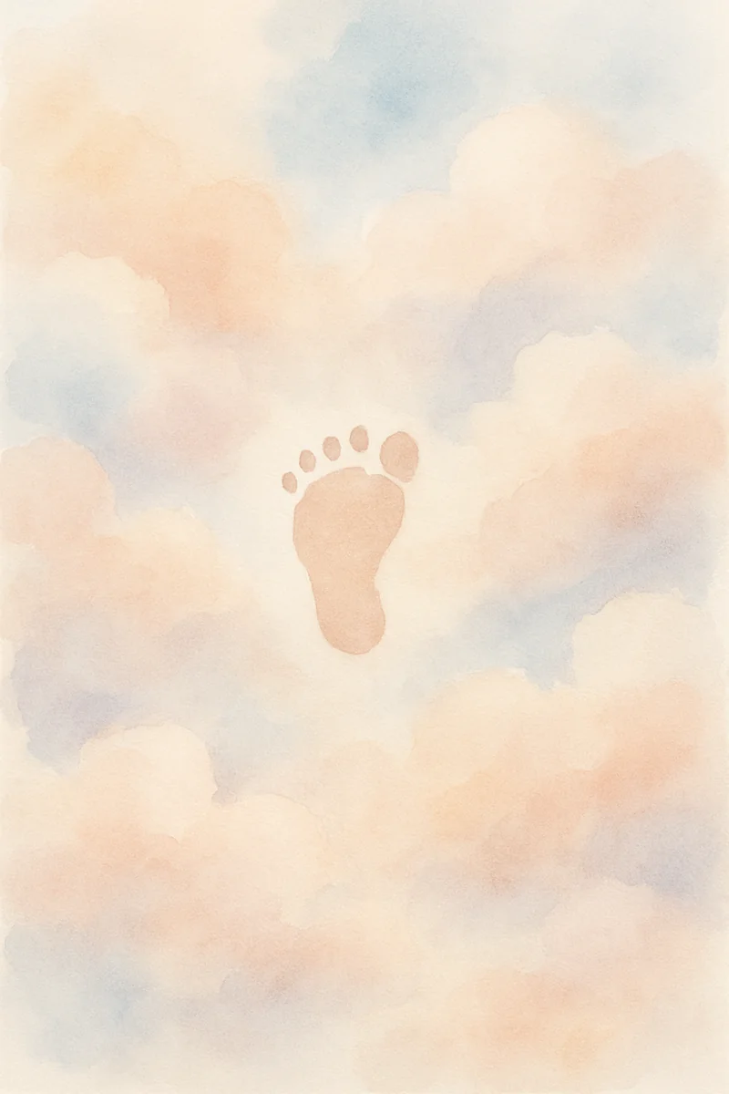 Affiche Nuages Pastel