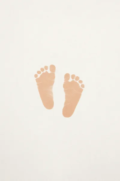 Affiche Empreintes Pieds Bebe