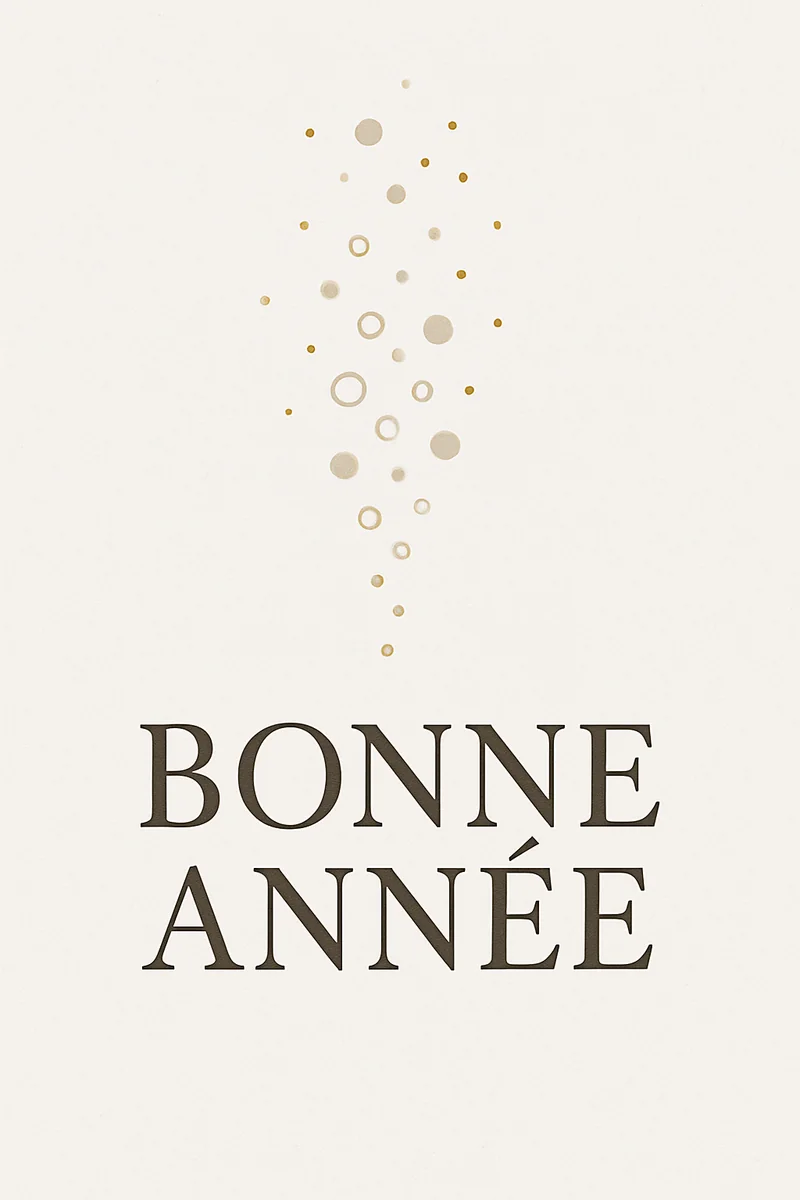 Affiche Bonne Annee