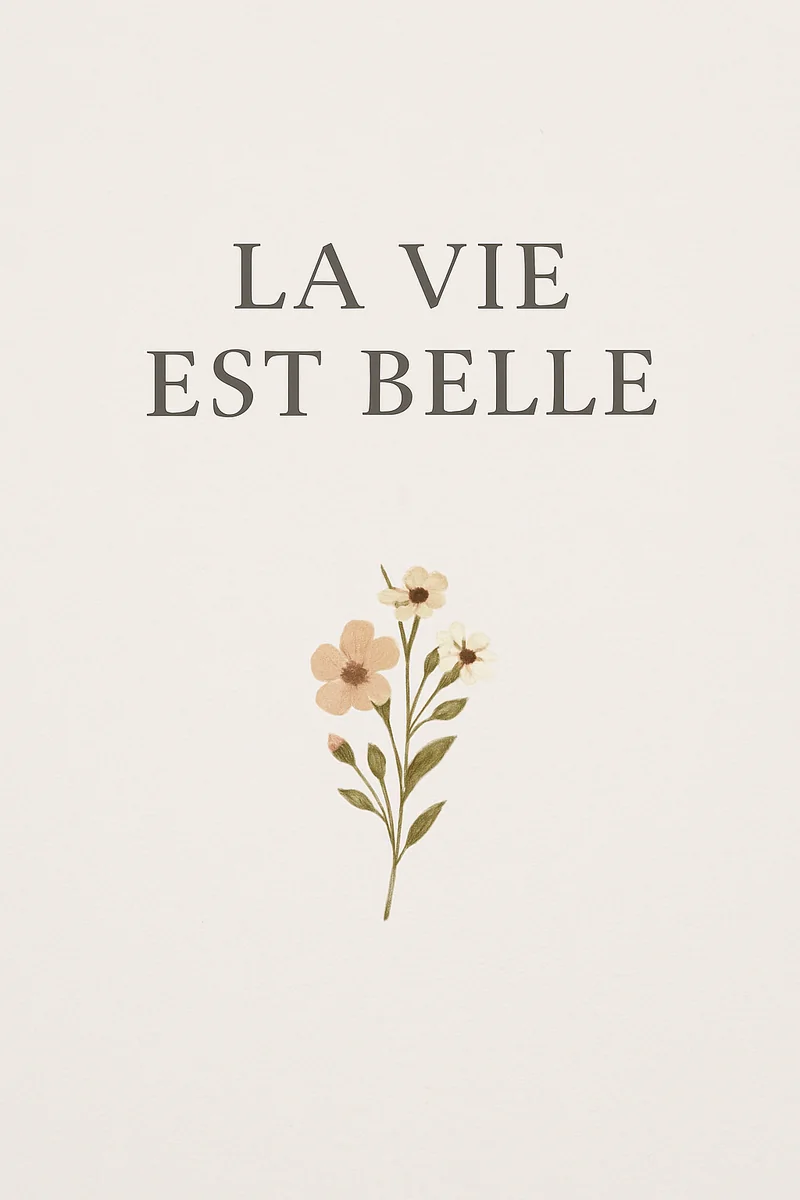 Affiche La Vie est Belle