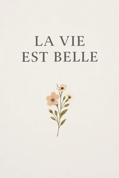Affiche La Vie est Belle