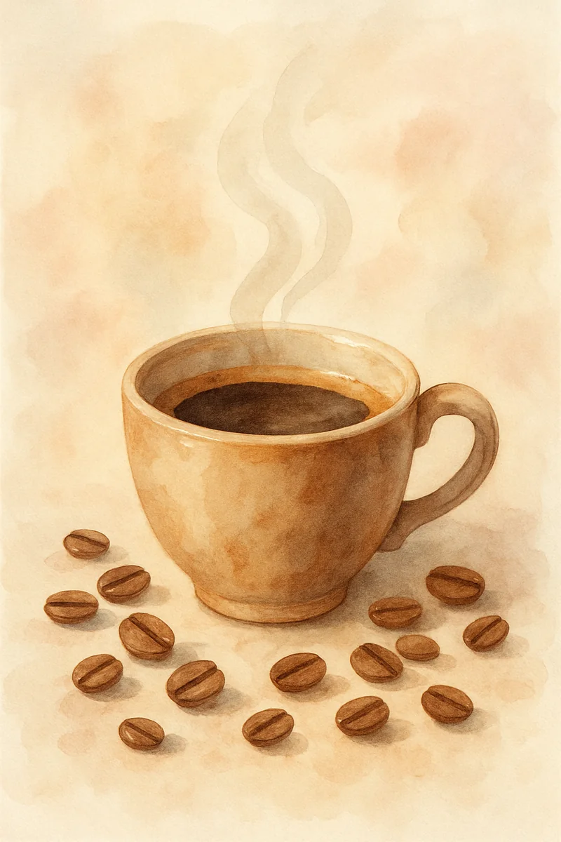 Affiche Cafe du Matin