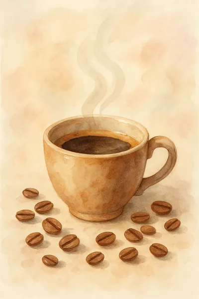 Affiche Cafe du Matin