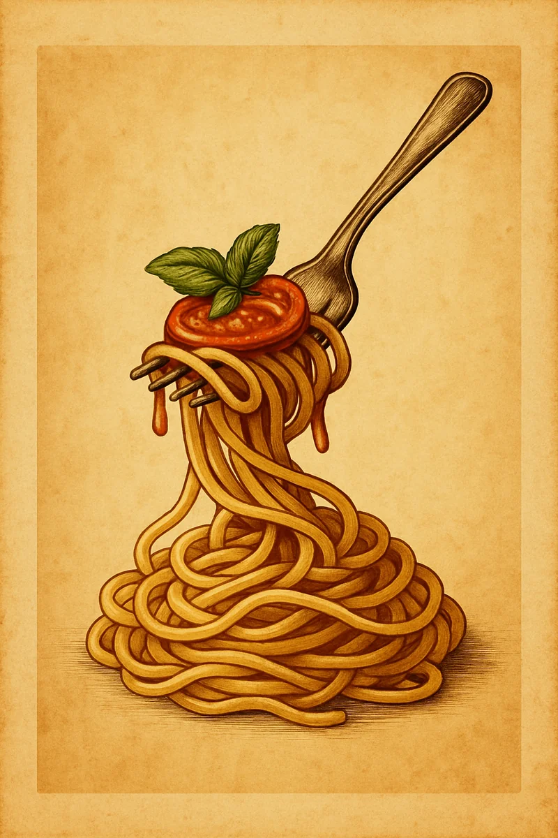 Affiche Pates Italiennes