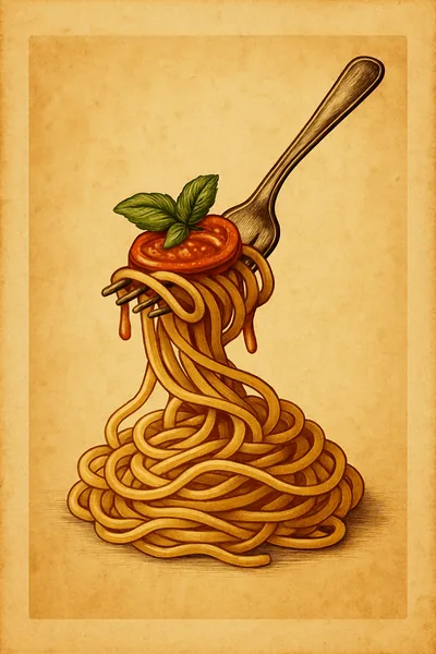 Affiche Pates Italiennes