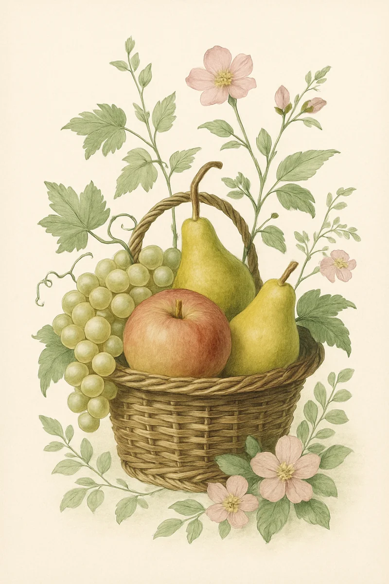 Affiche Fruits de Saison