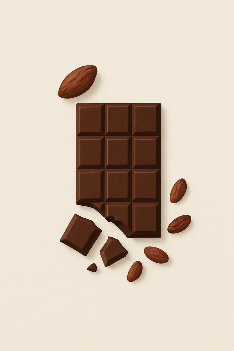Affiche Chocolat Noir
