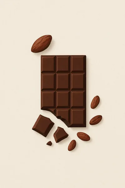 Affiche Chocolat Noir