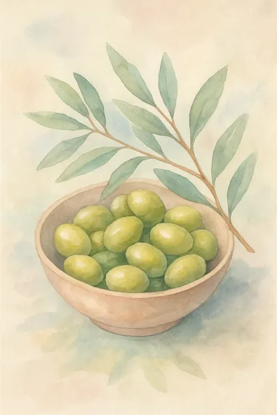 Affiche Olives Tapenade
