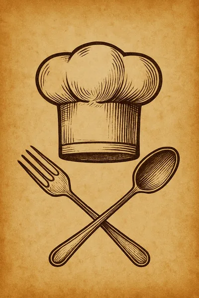 Affiche Cuisinier Chapeau