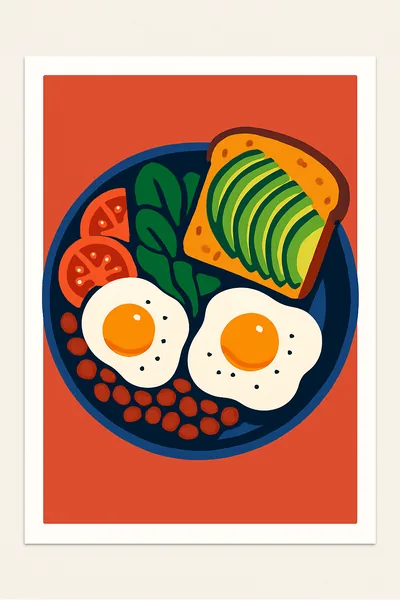 Affiche Brunch Bowl