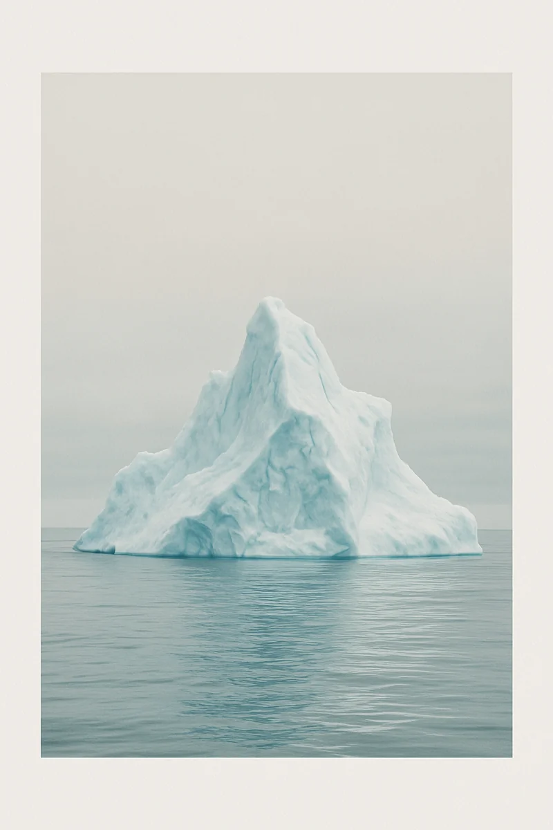 Affiche Iceberg Arctique
