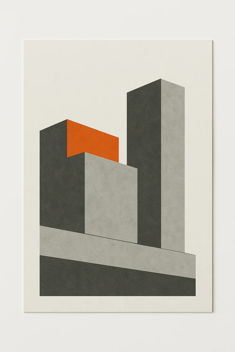 Affiche Brutalist