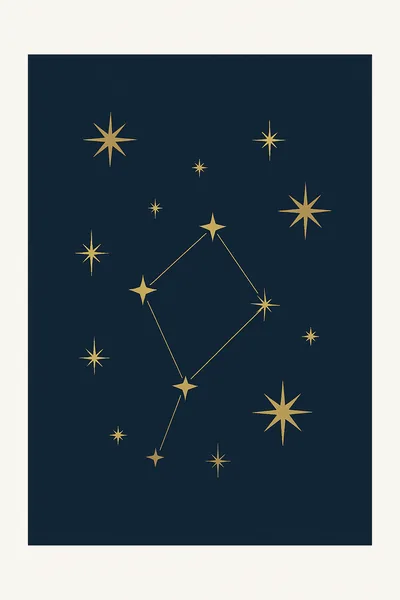 Affiche Etoiles de Noel