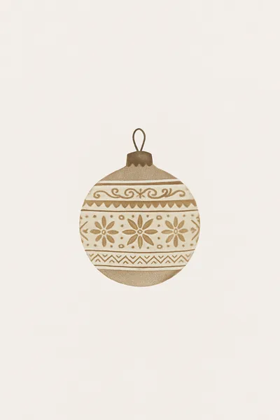 Affiche Boule de Noel