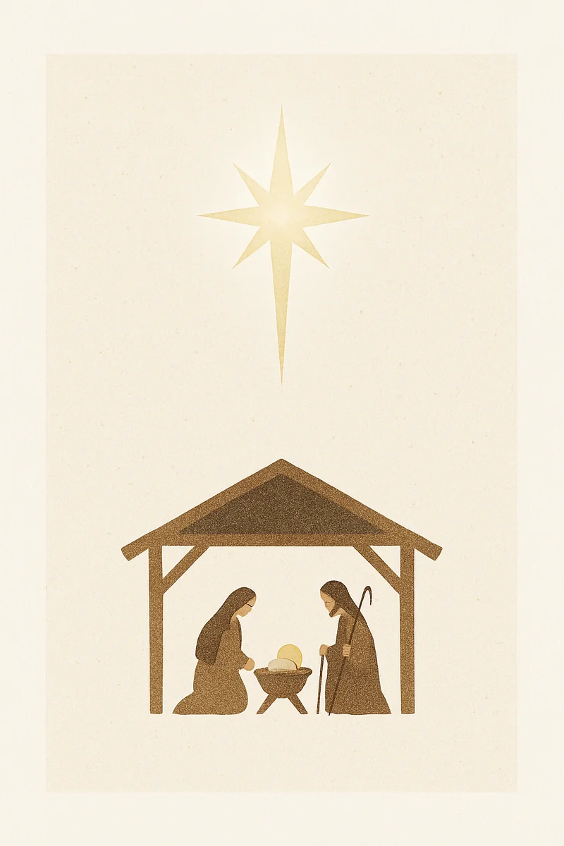 Affiche Etoile de Bethleem