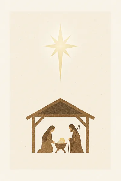 Affiche Etoile de Bethleem