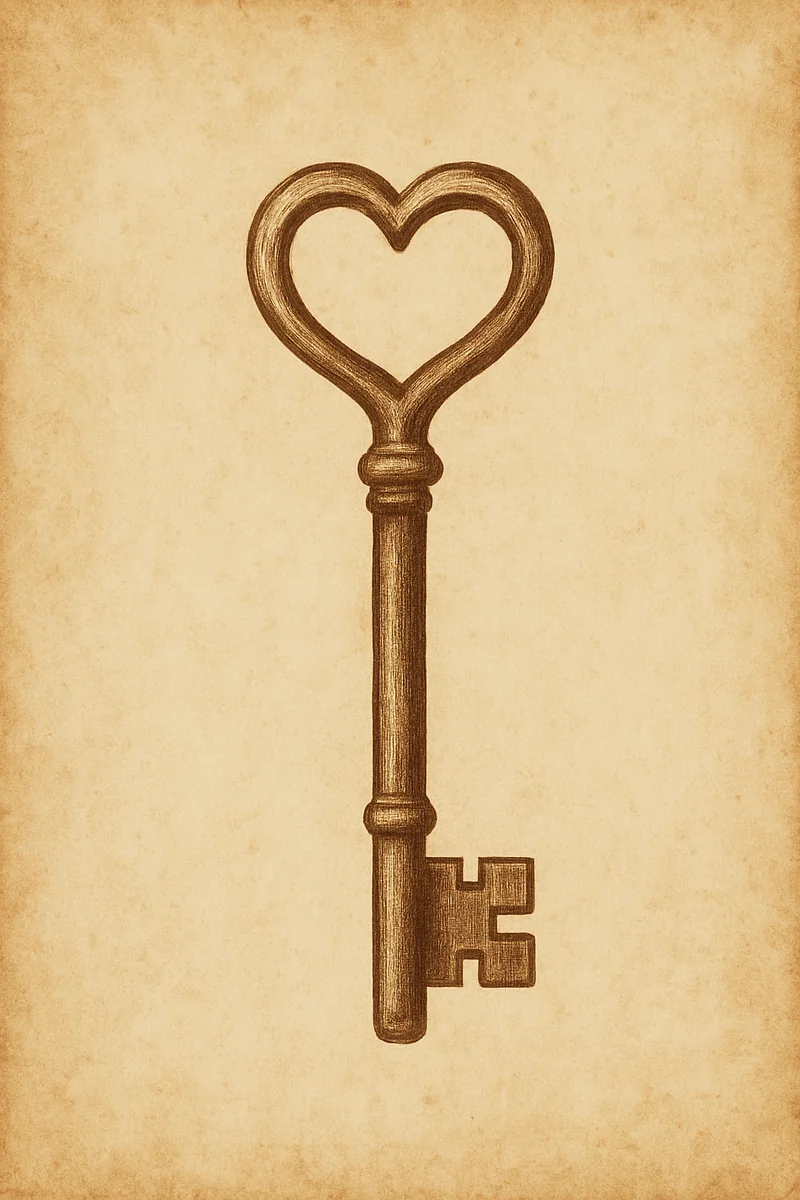 Affiche Cle de Mon Coeur